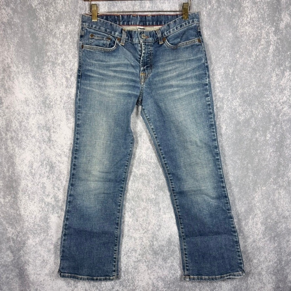 Lucky Brand Women 6 28W American Classic Blue Jeans Crop